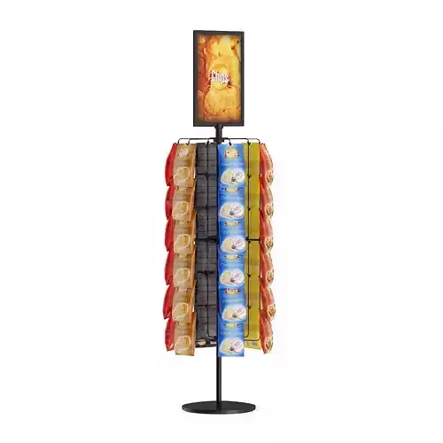 Market Stand  Potato Chips