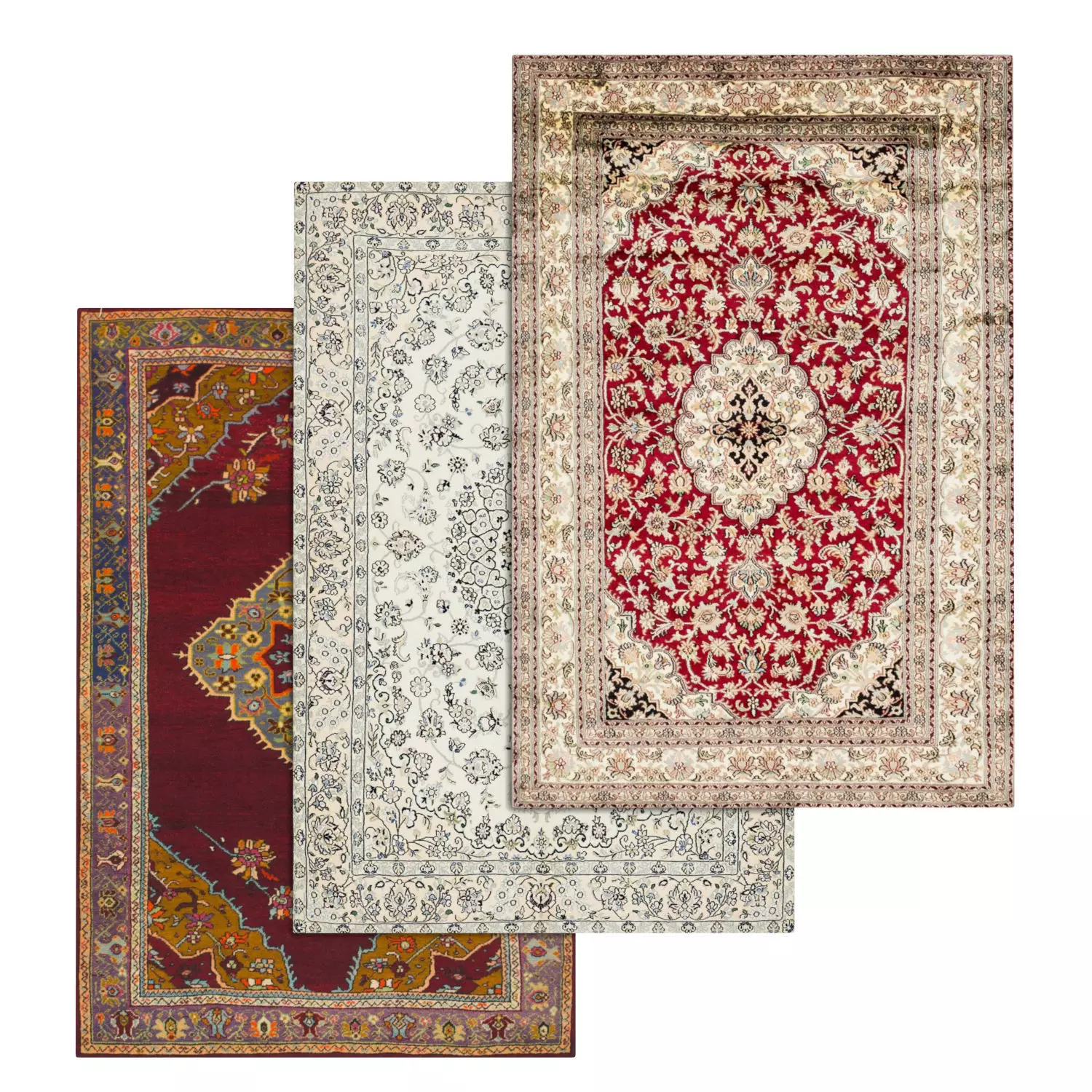Rug Set 1953 3D model