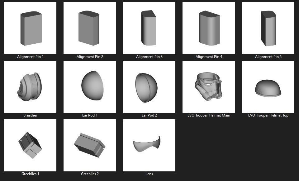 Imperial EVO Trooper Full Size armor 2021 3D print model_6