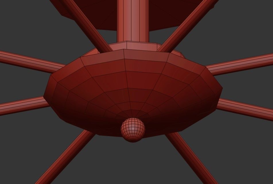 ERNA Chandelier 3D model_2