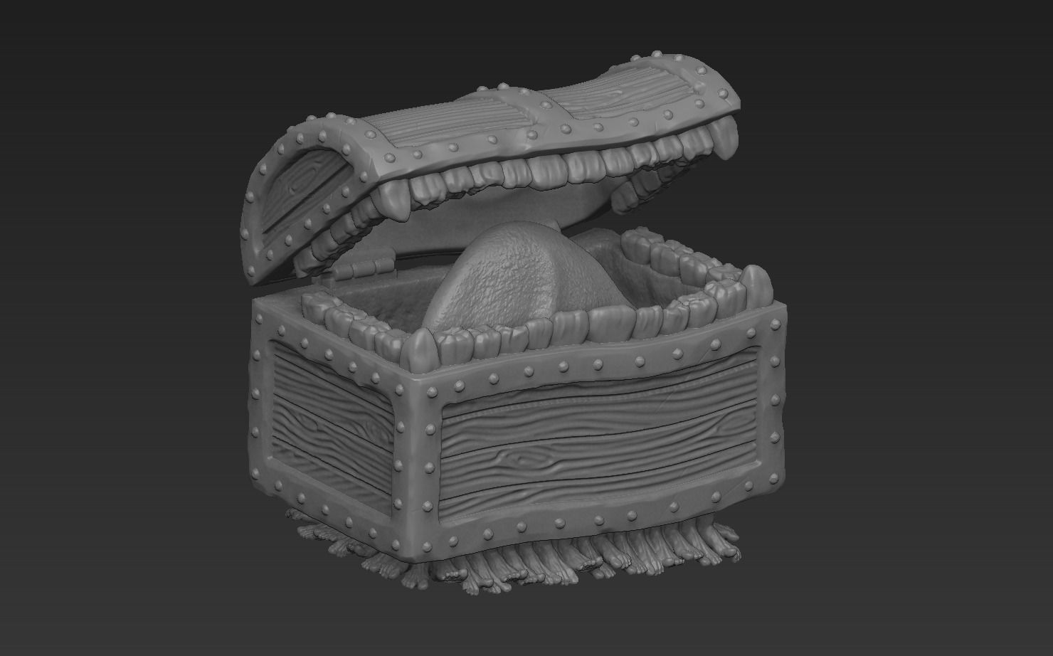 Discworld - Luggage 3D print model_1