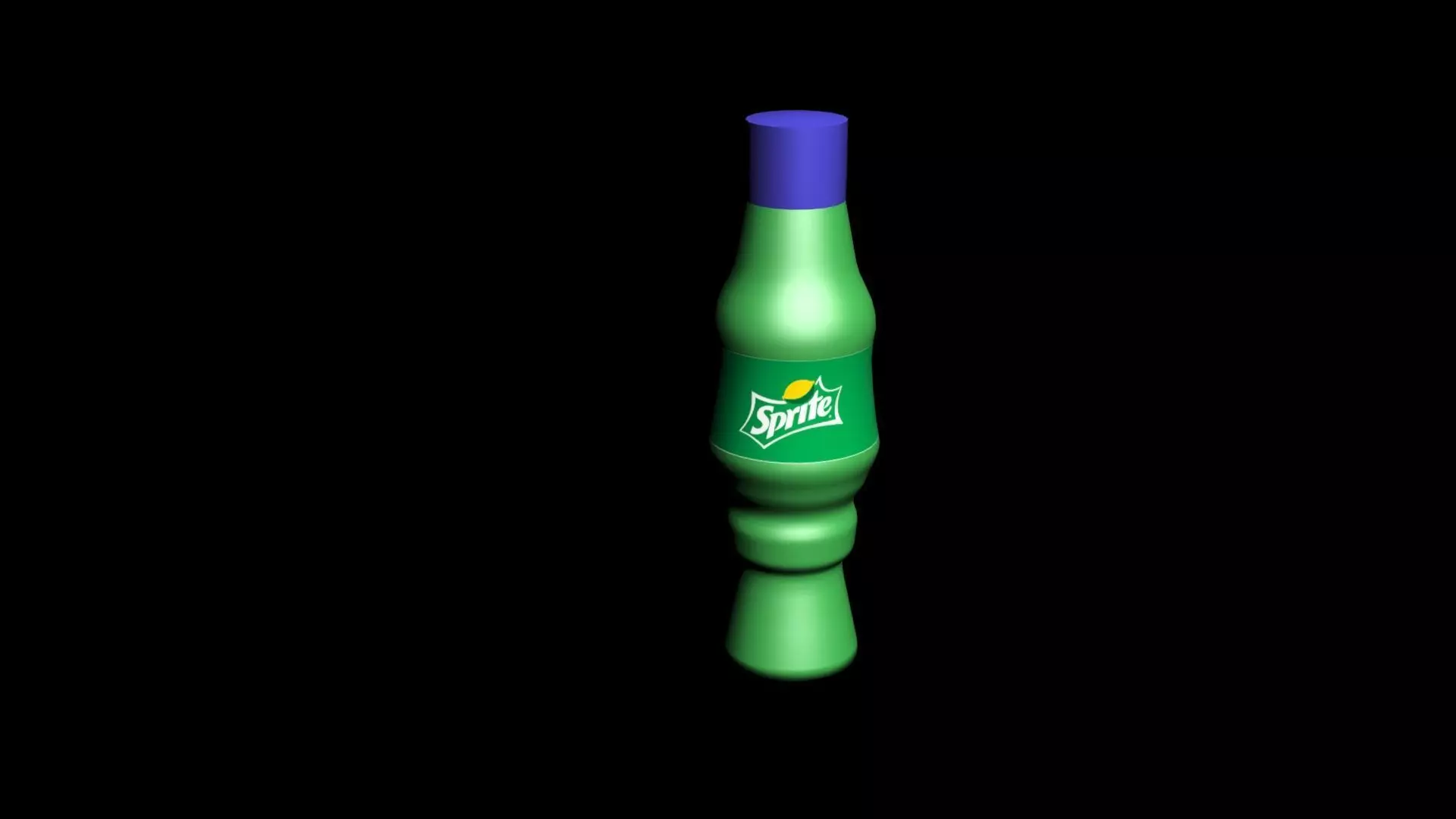 Sprite Bottle 3D print model