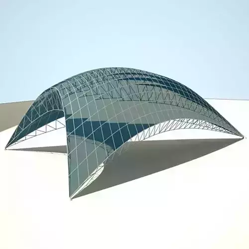 Metallic structure truss 09