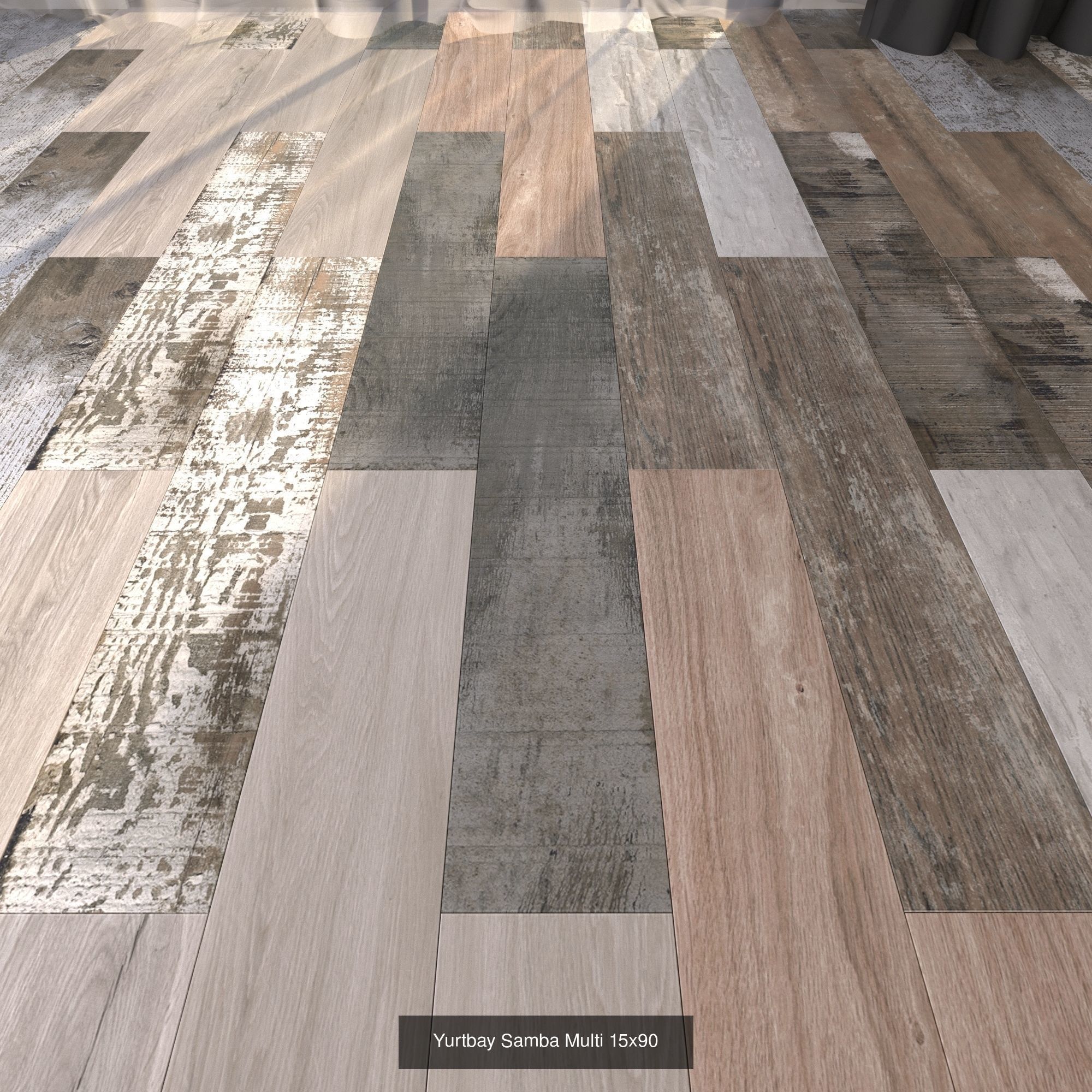 Yurtbay Parquet Floor Collection 15x90 Texture_22