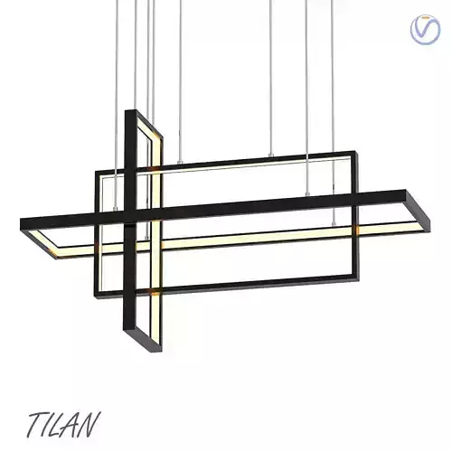 TILAN metal frame hanging from ceiling