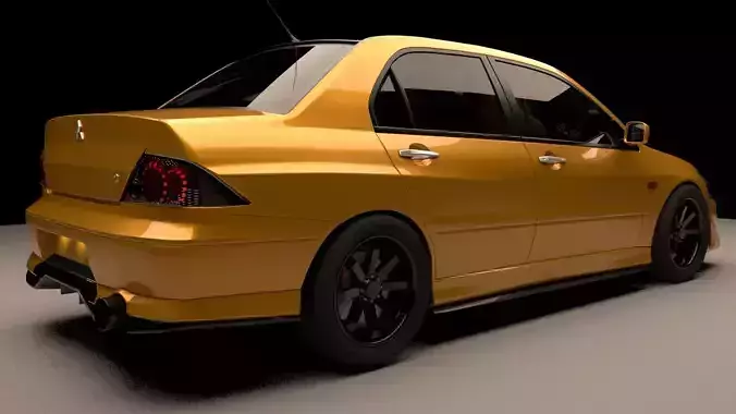 Evo 7 customized