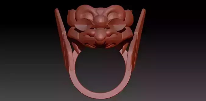 Ring Ban 3D print model