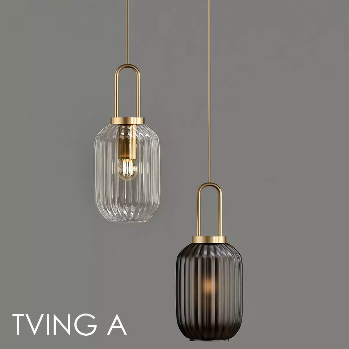 tving set tying f pendant lamp 3D model