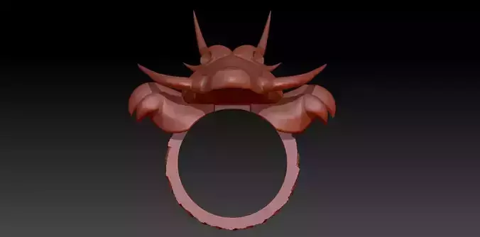Ring Shiryu 3D print model