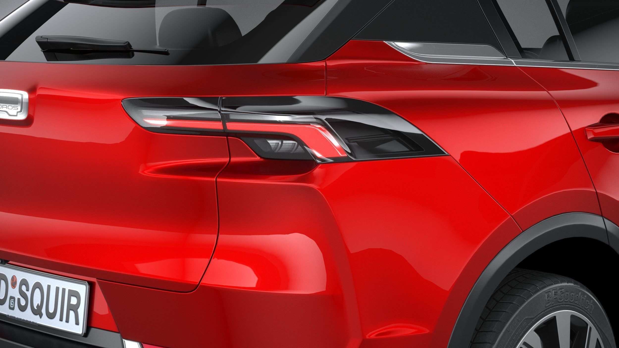 Qoros 7 2021 3D model_18