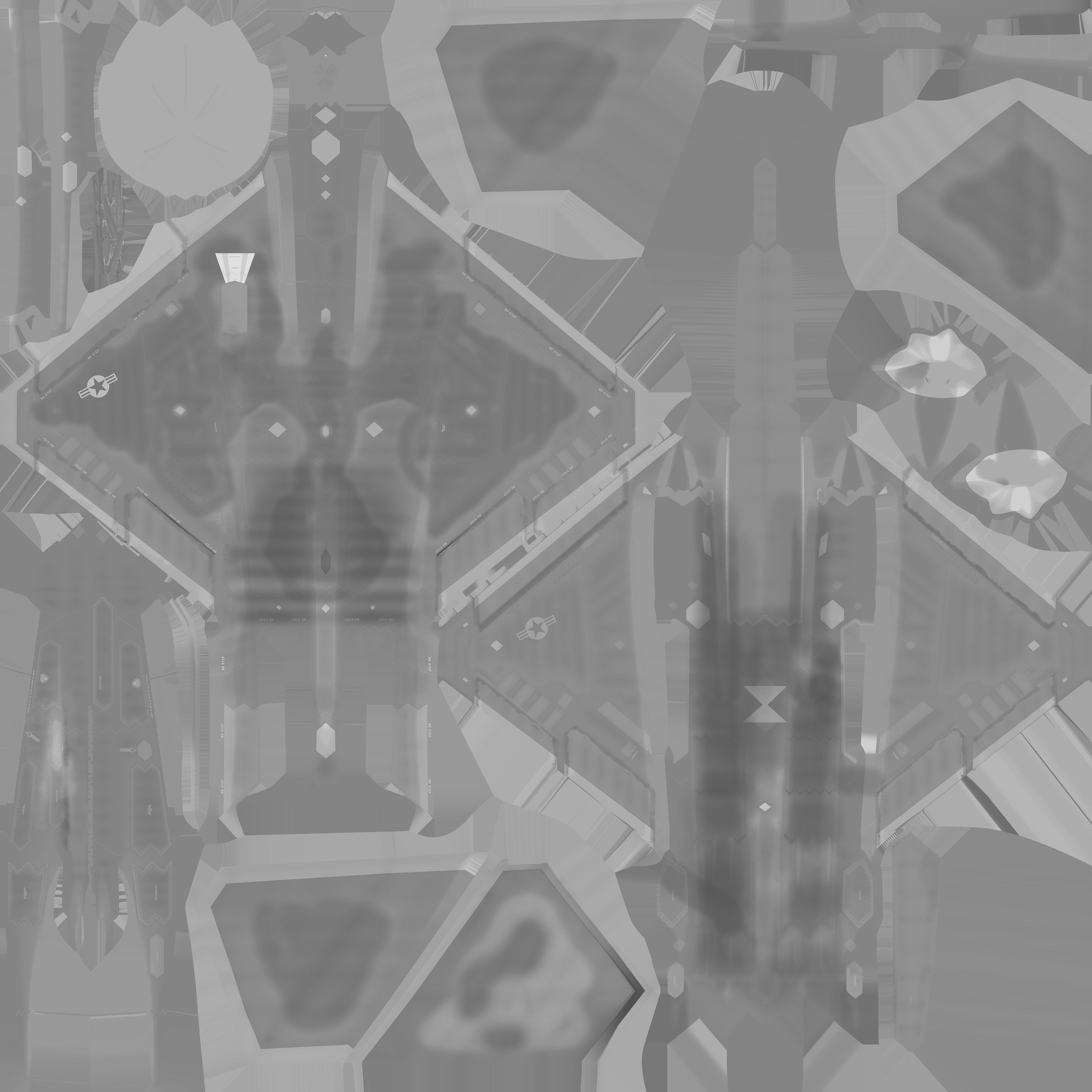 YF-23 Jade 3D model_8