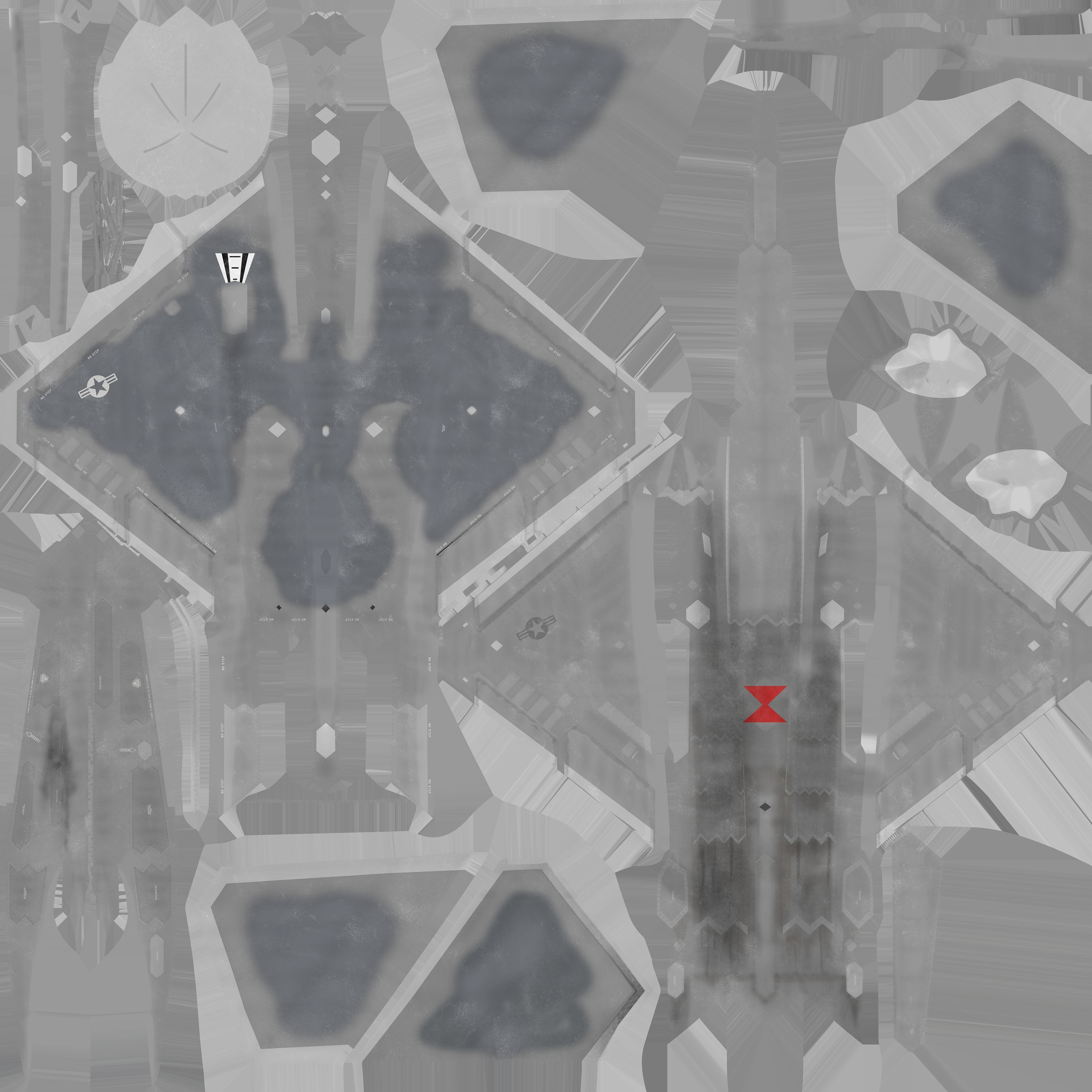 YF-23 Jade 3D model_3