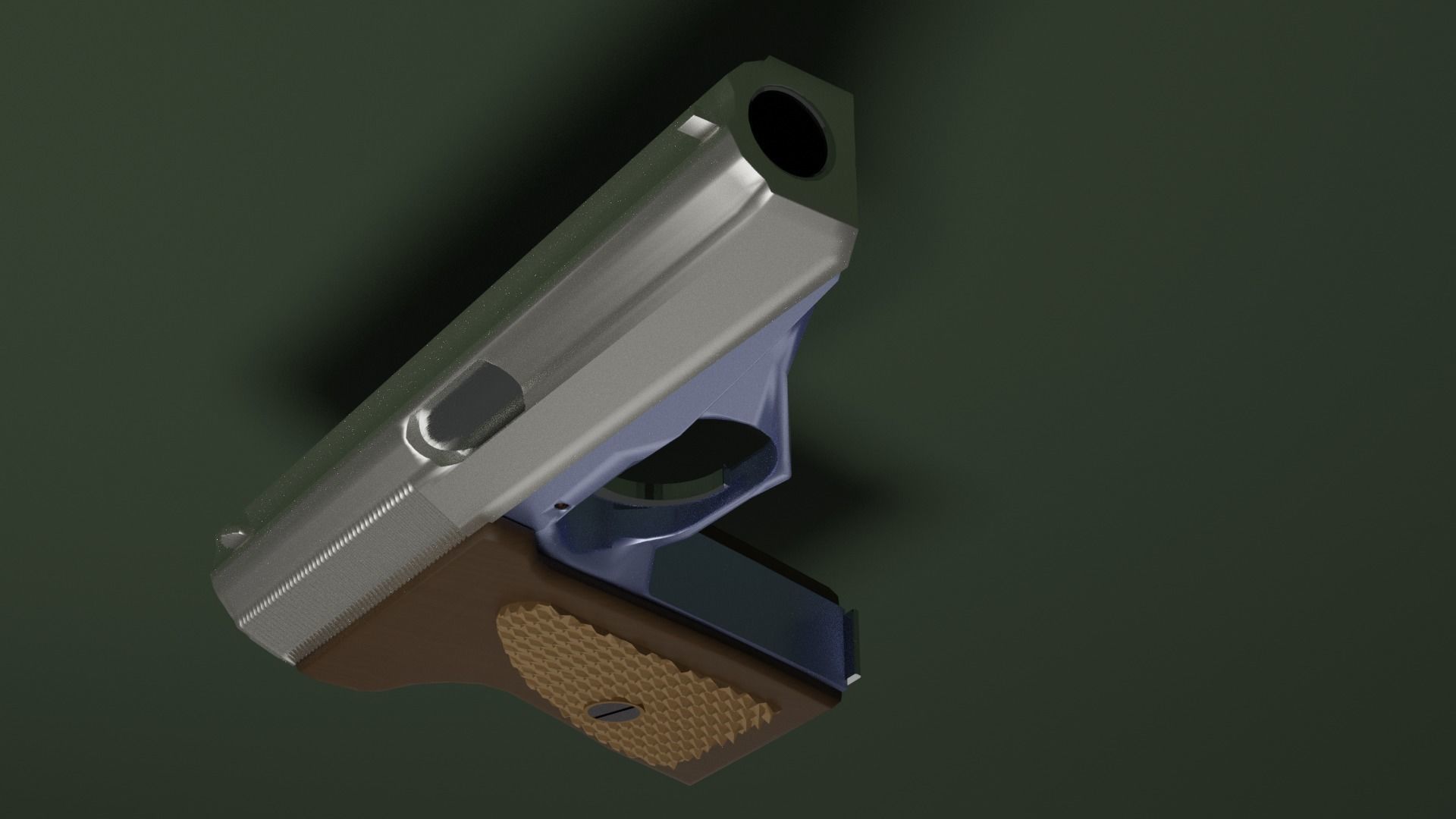Mauser HSc 3D model_2