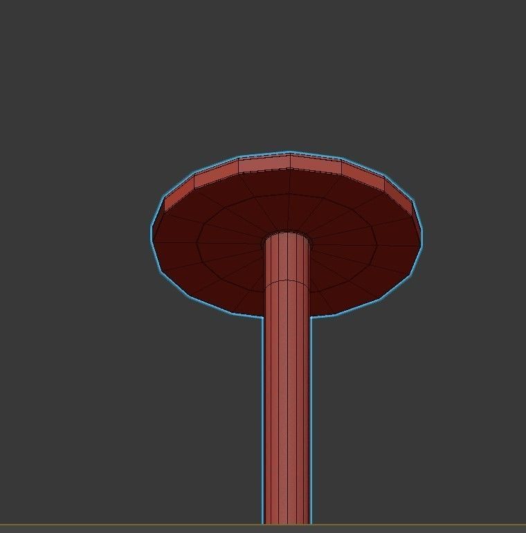 IRIC 3 pendant light gold 3D model_2