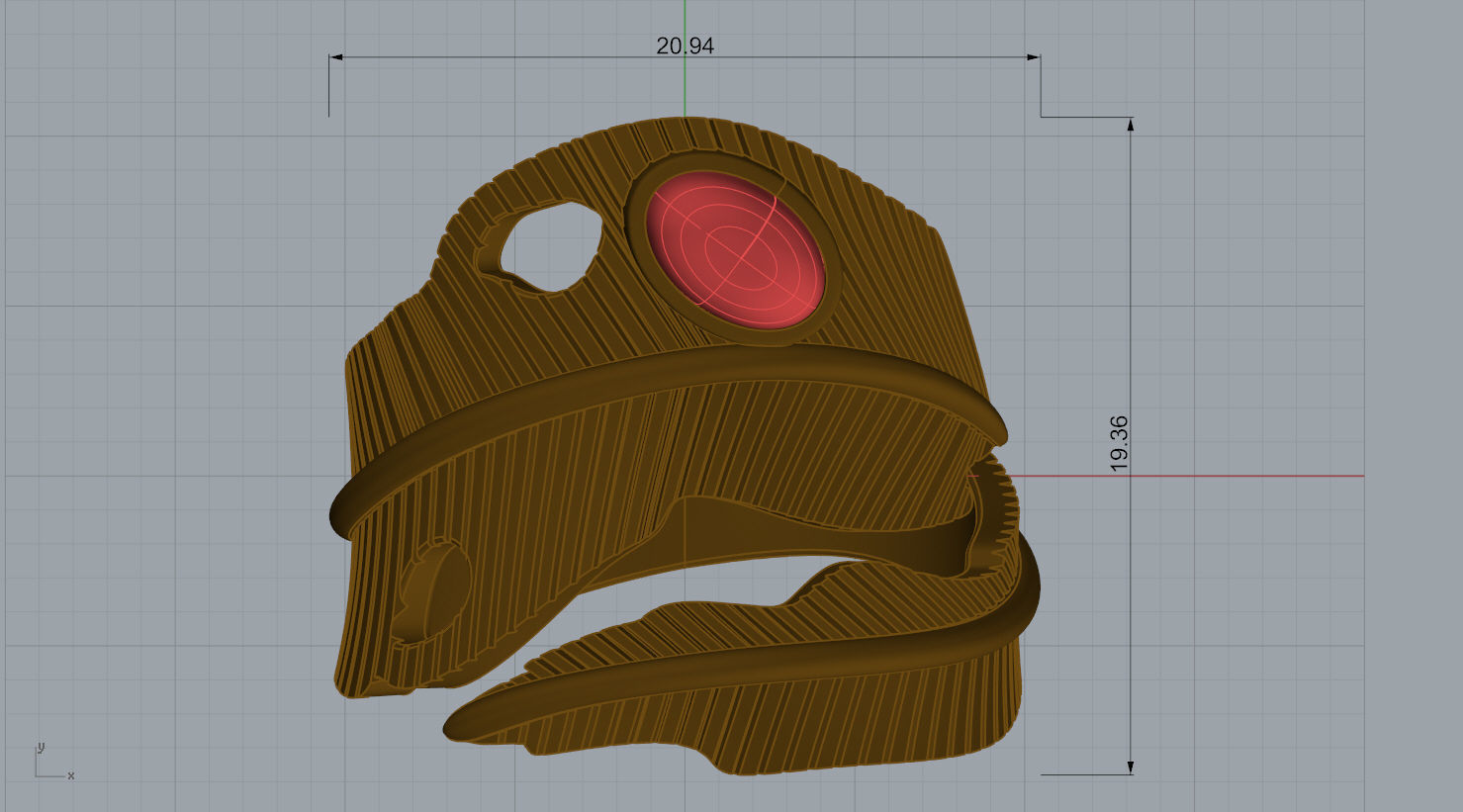 FEATHER RING N - 95 3D print model_7