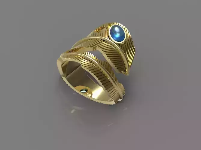 FEATHER RING N - 95