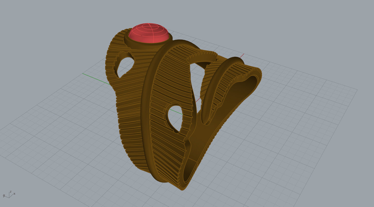 FEATHER RING N - 95 3D print model_12