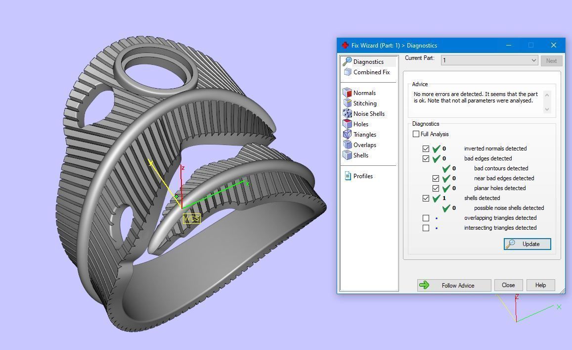 FEATHER RING N - 95 3D print model_15