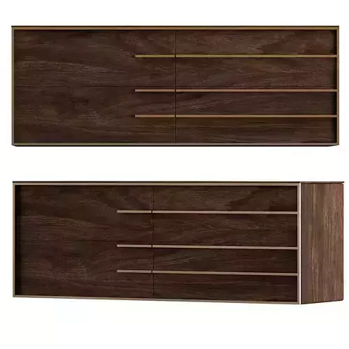 CALVIN set of wooden drawers