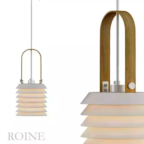 ROINE roune pendant light wood