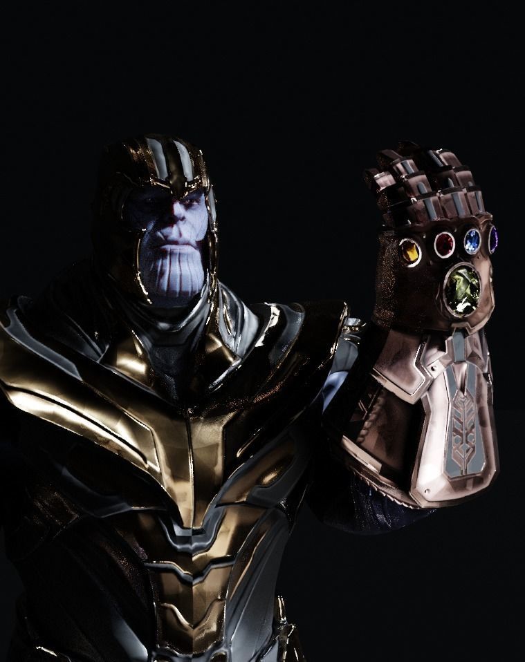 Thanos - Avengers Endgame 3D model_3