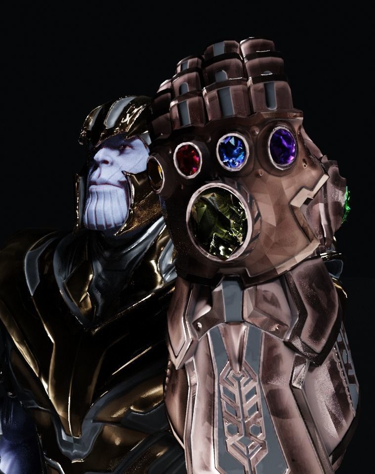 Thanos - Avengers Endgame 3D model_4