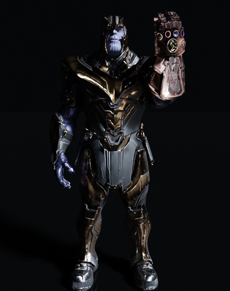Thanos - Avengers Endgame 3D model_5