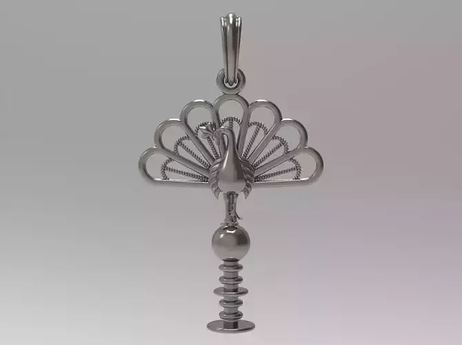 Pendant peacock N - 230