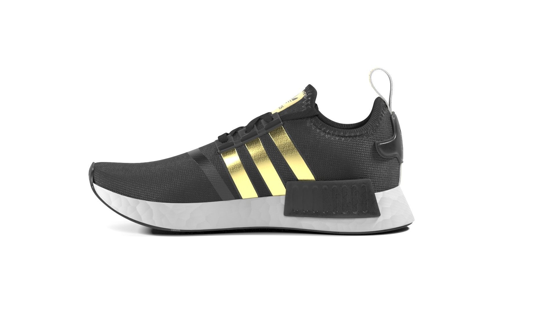 Adidas NMD Low-poly 3D model_6
