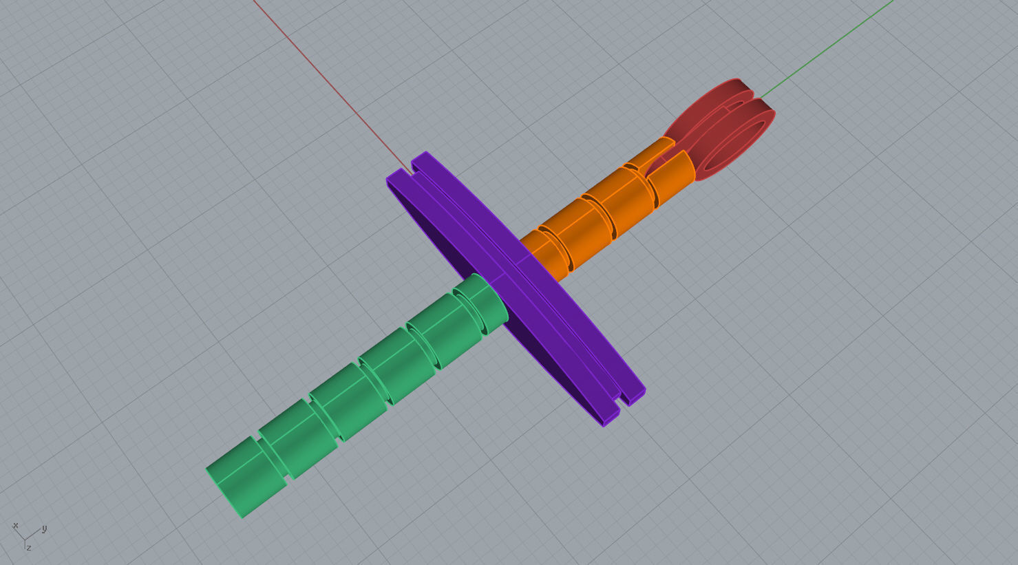 CROSS MODERN N - 78 3D print model_12