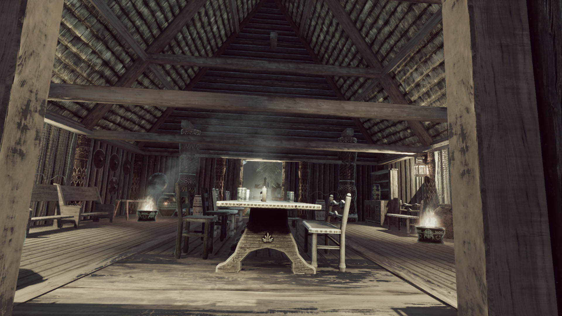 Viking House Low-poly 3D model_15