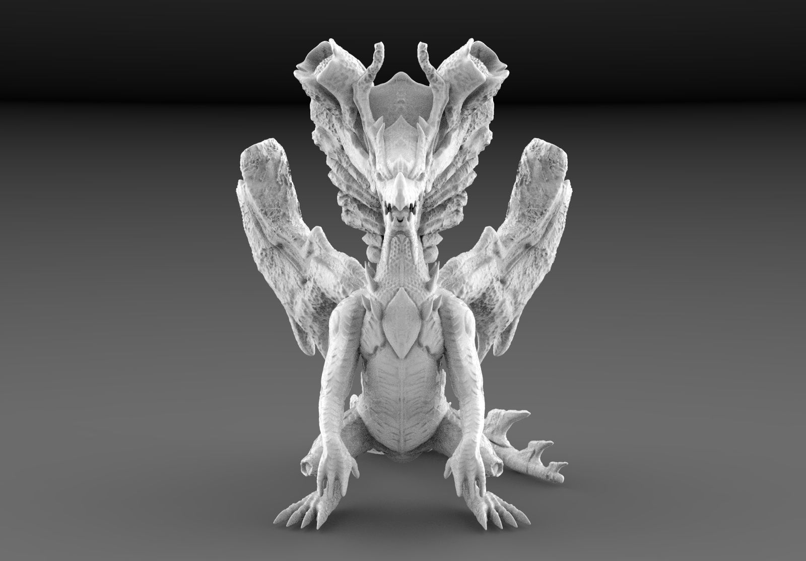 Dire Miralis from Monster Hunter 3  3D print model_5