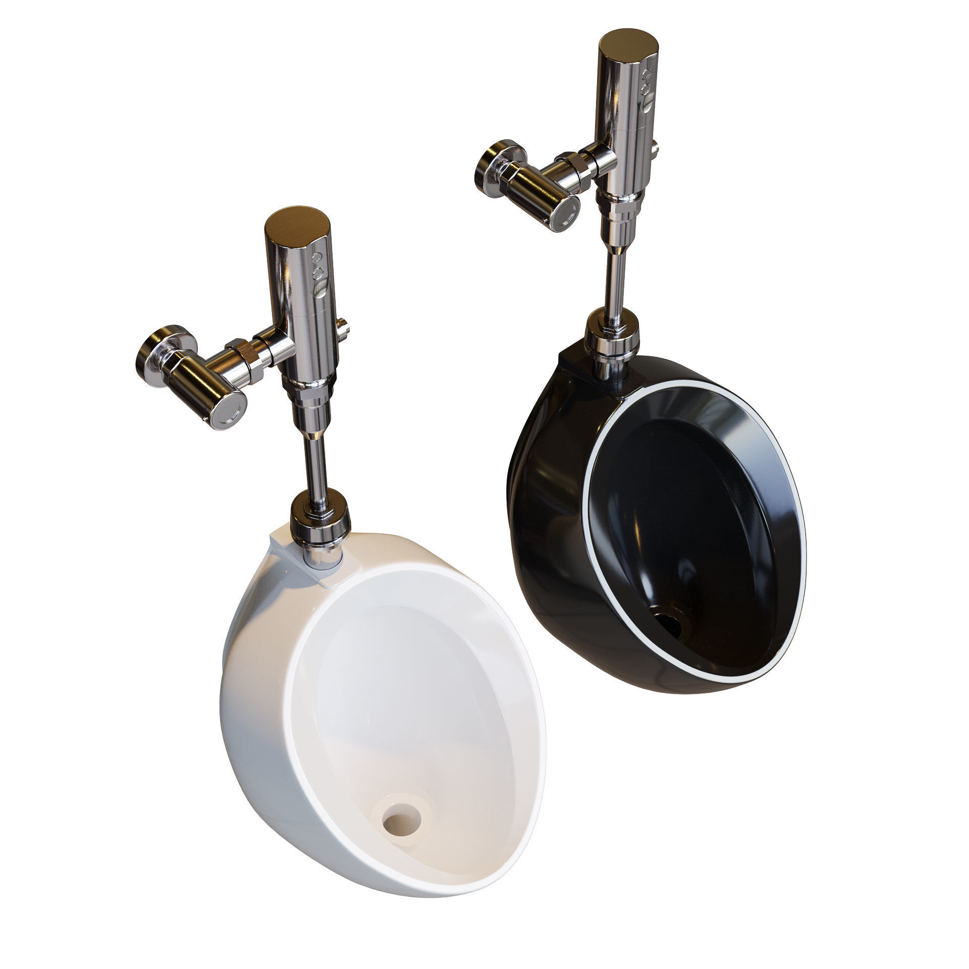 TOTO commercial washout urinal 3D model_4