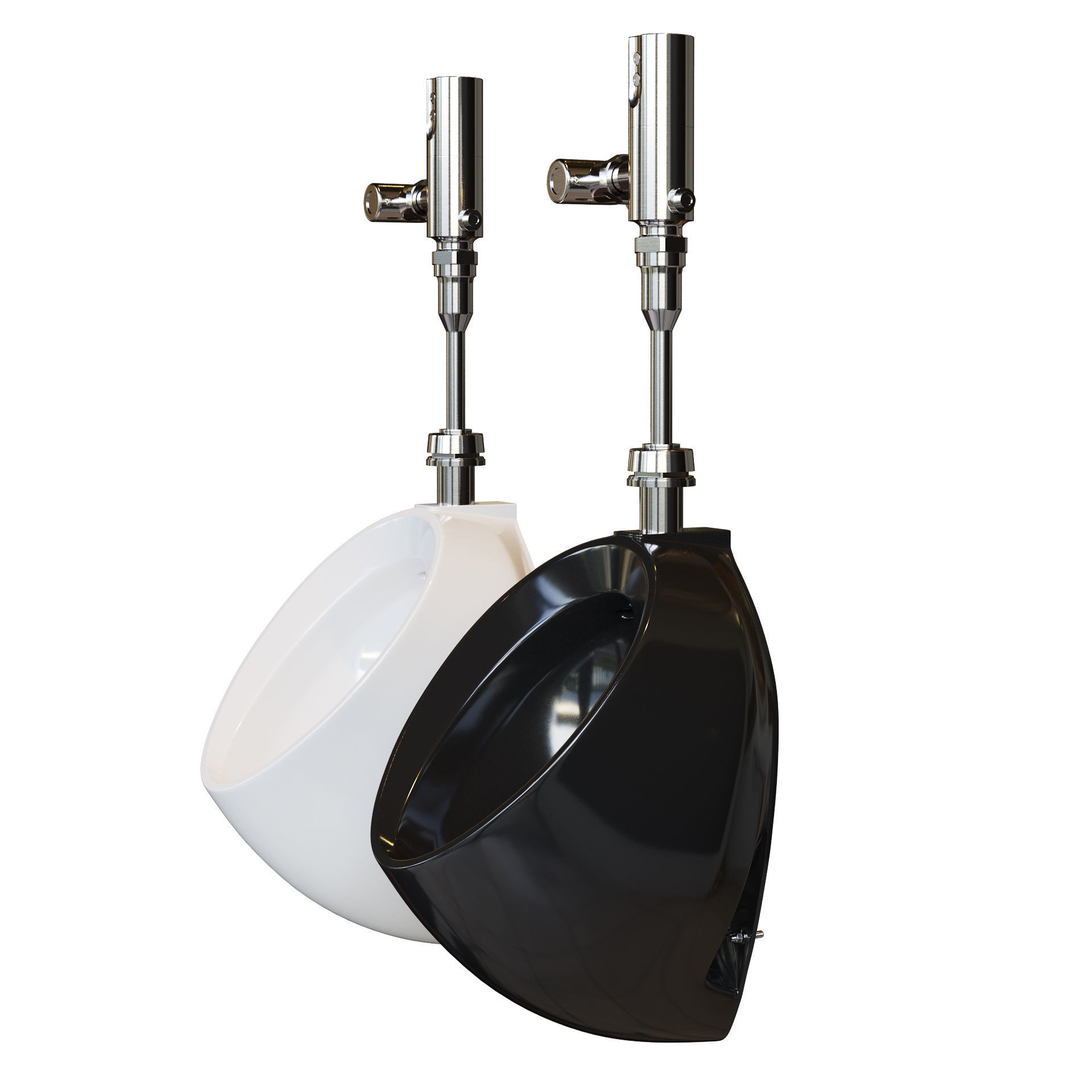 TOTO commercial washout urinal 3D model_1