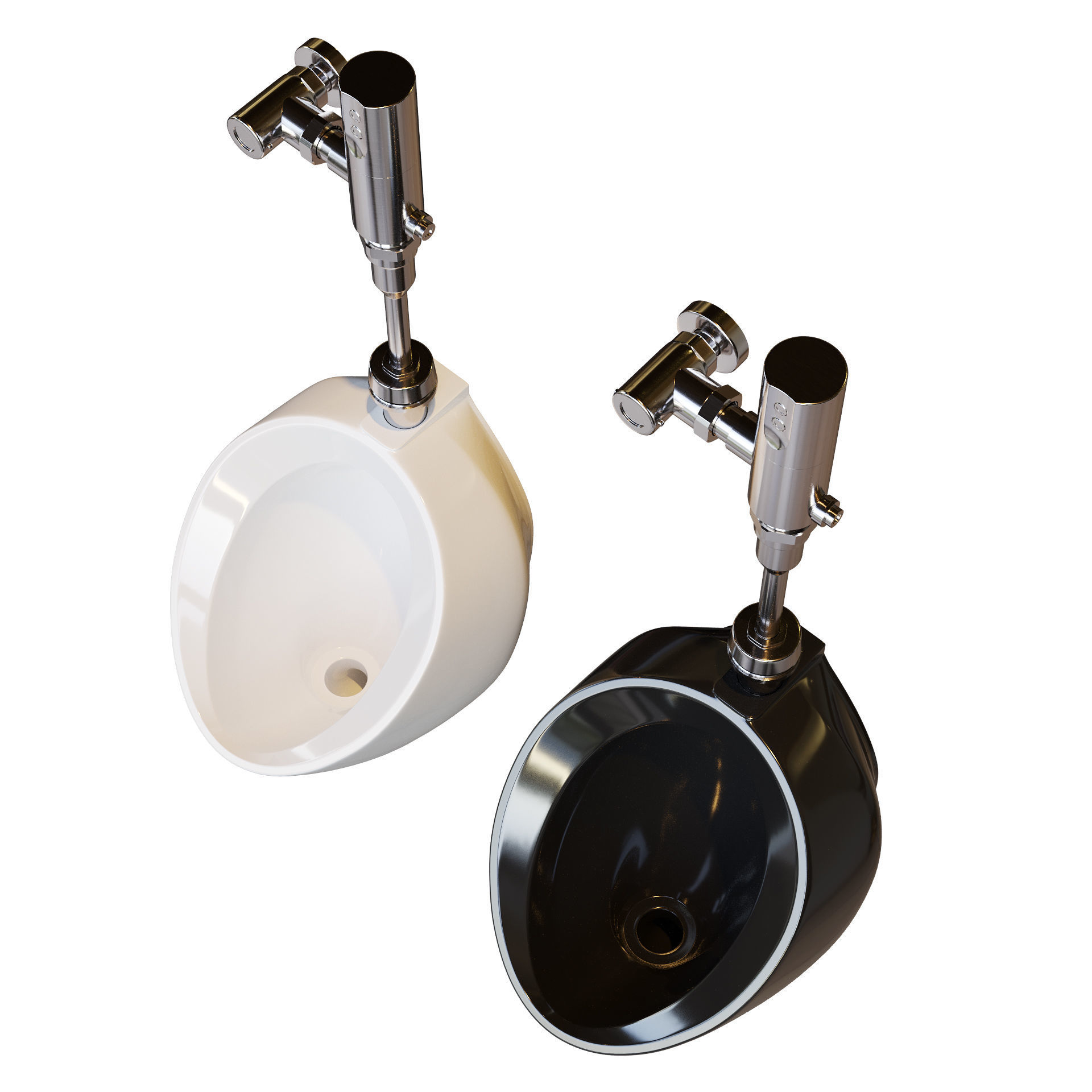 TOTO commercial washout urinal 3D model_3