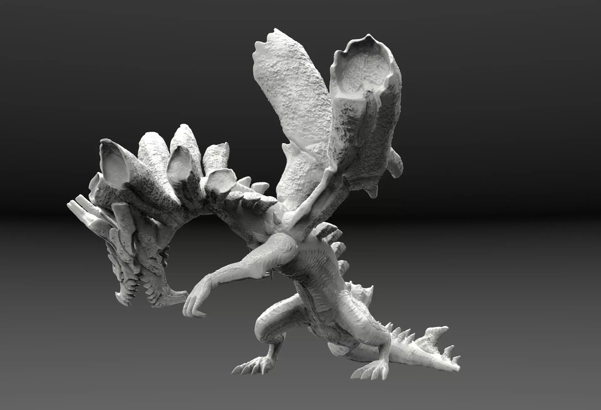 Dire Miralis from Monster Hunter 3  3D print model_0