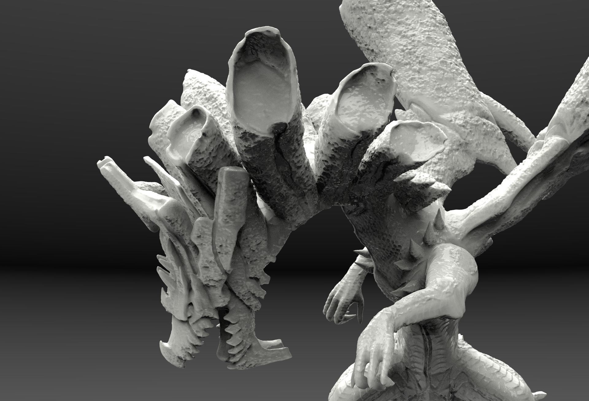 Dire Miralis from Monster Hunter 3  3D print model_7