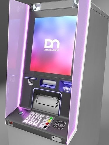 ATM Machine Diebold Nixdorf DN 200 3D model