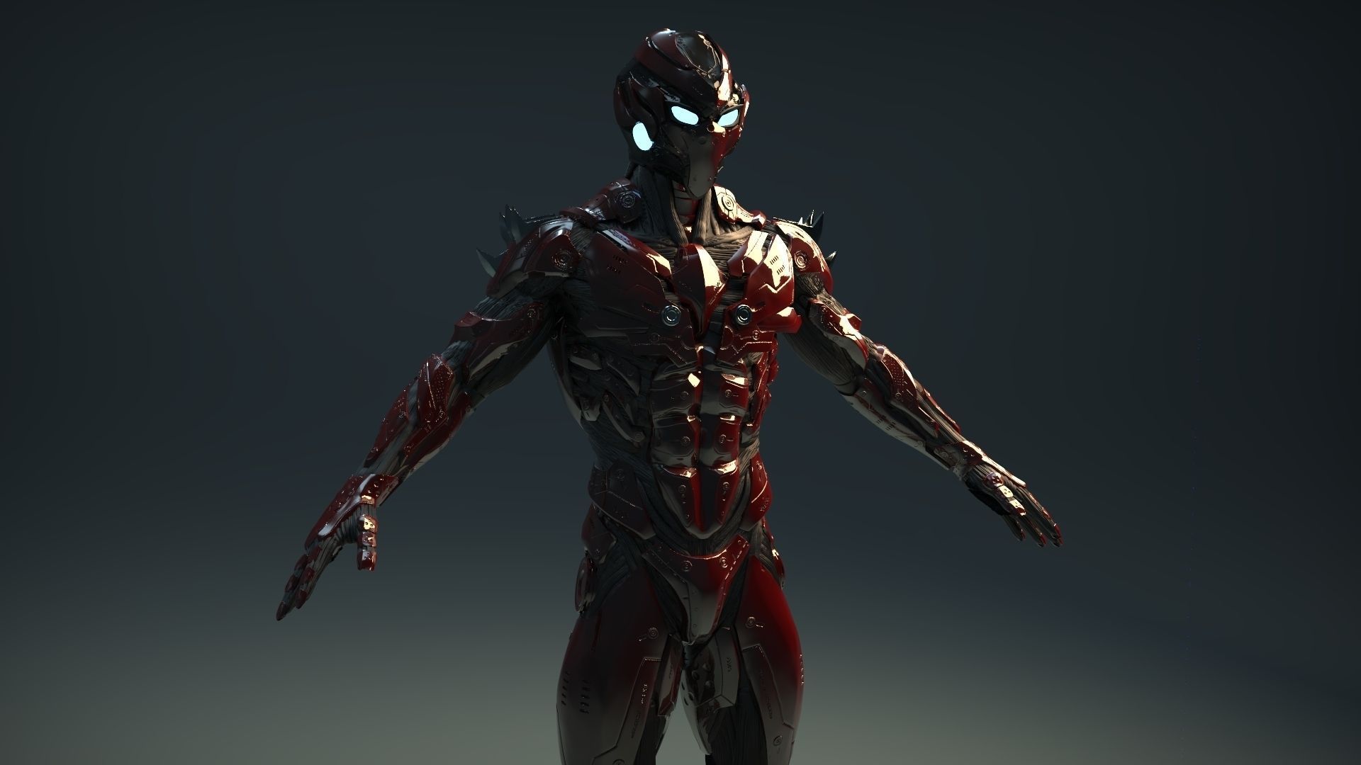 Sci-fi Character V2 3D model_2