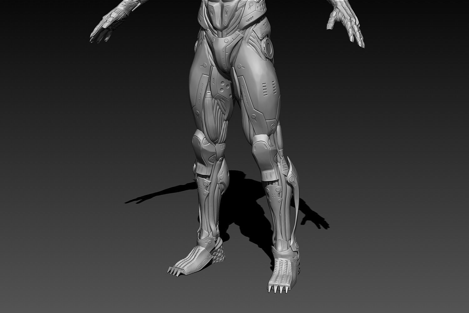Sci-fi Character V2 3D model_12