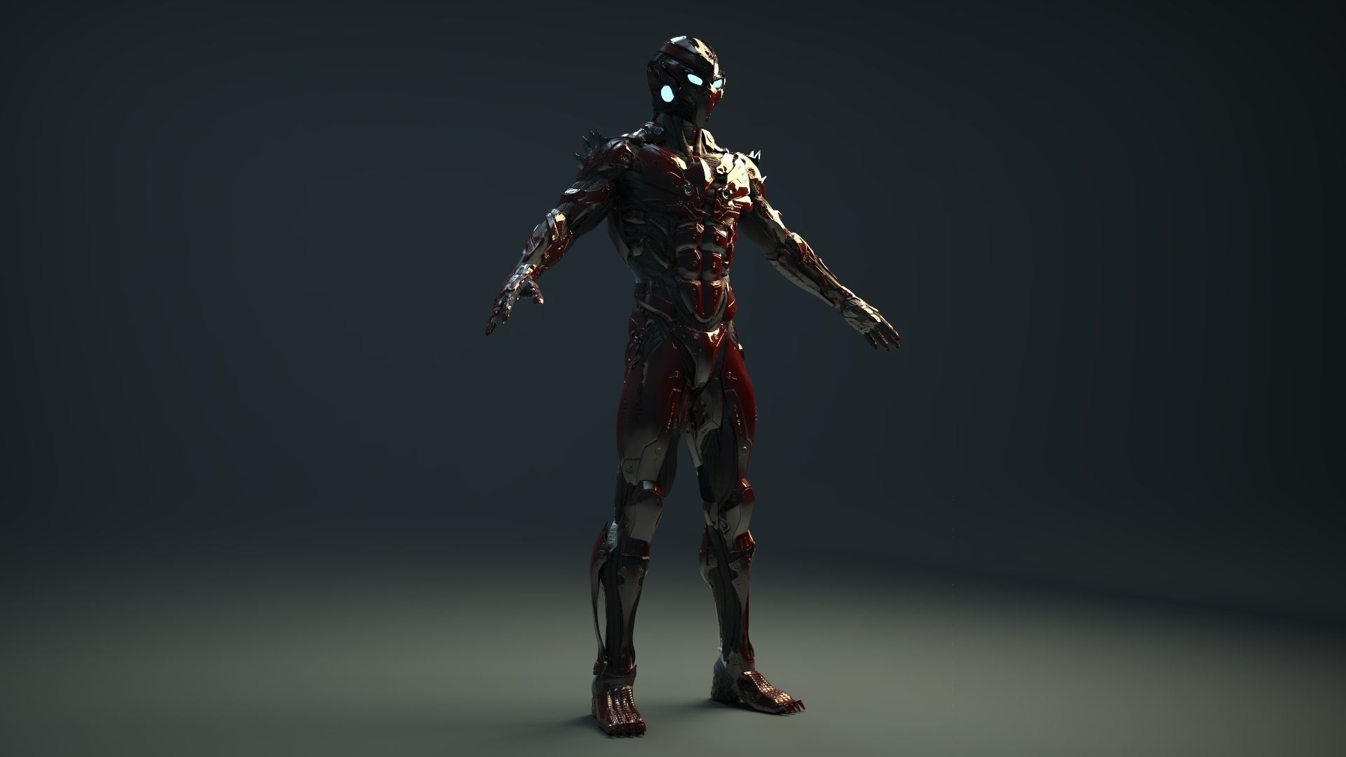 Sci-fi Character V2 3D model_3