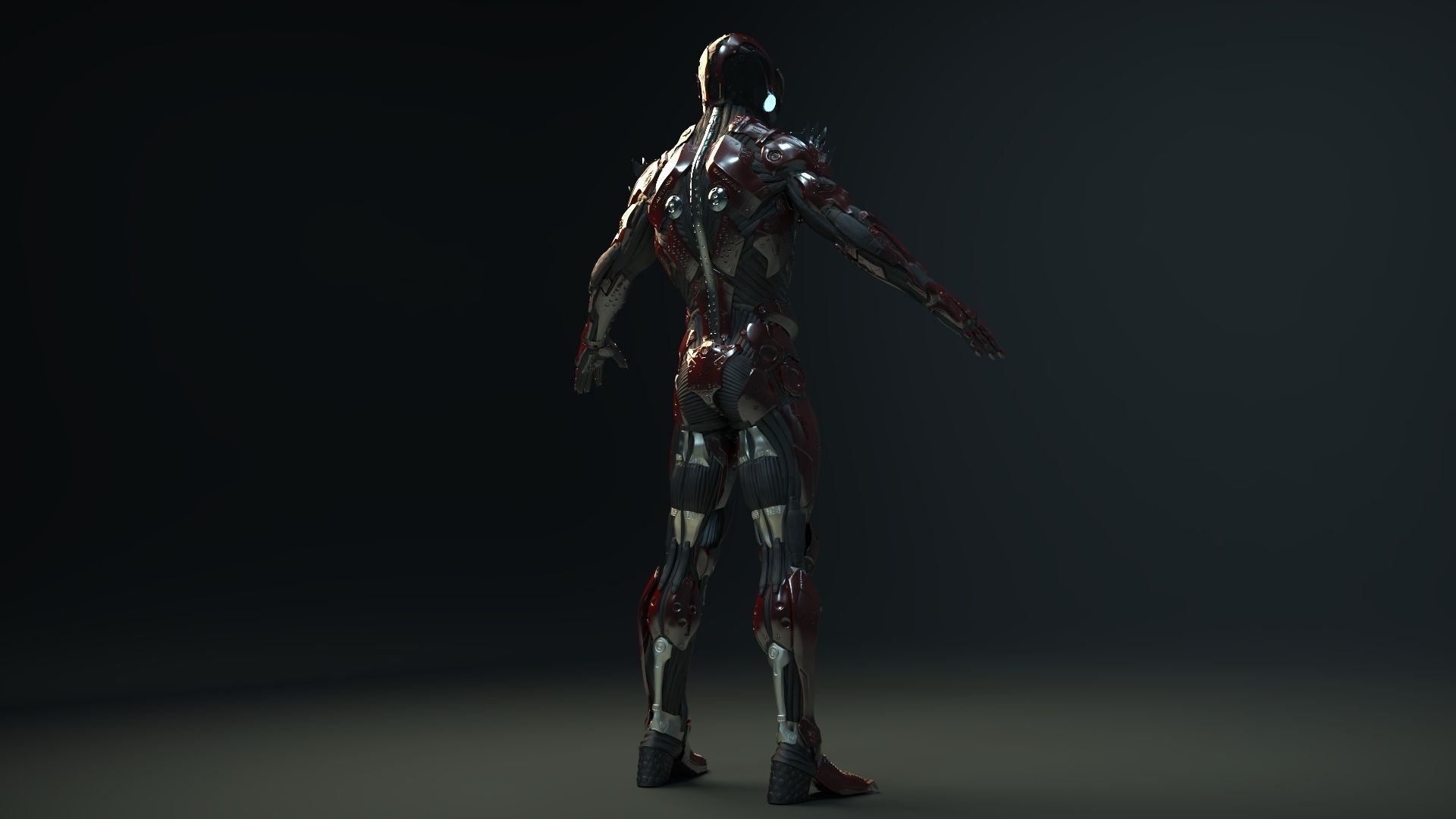Sci-fi Character V2 3D model_4