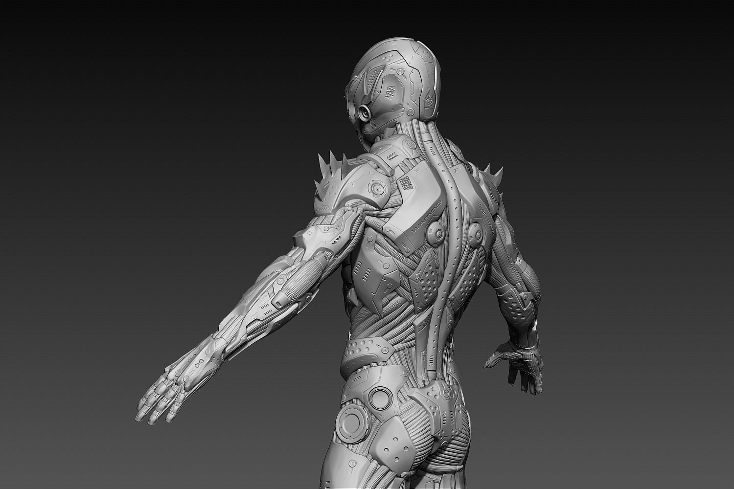 Sci-fi Character V2 3D model_10