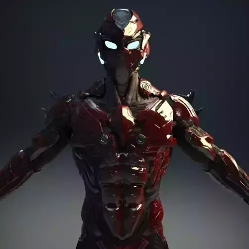 Sci-fi Character V2 3D model