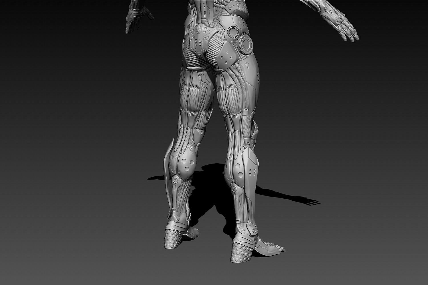 Sci-fi Character V2 3D model_13