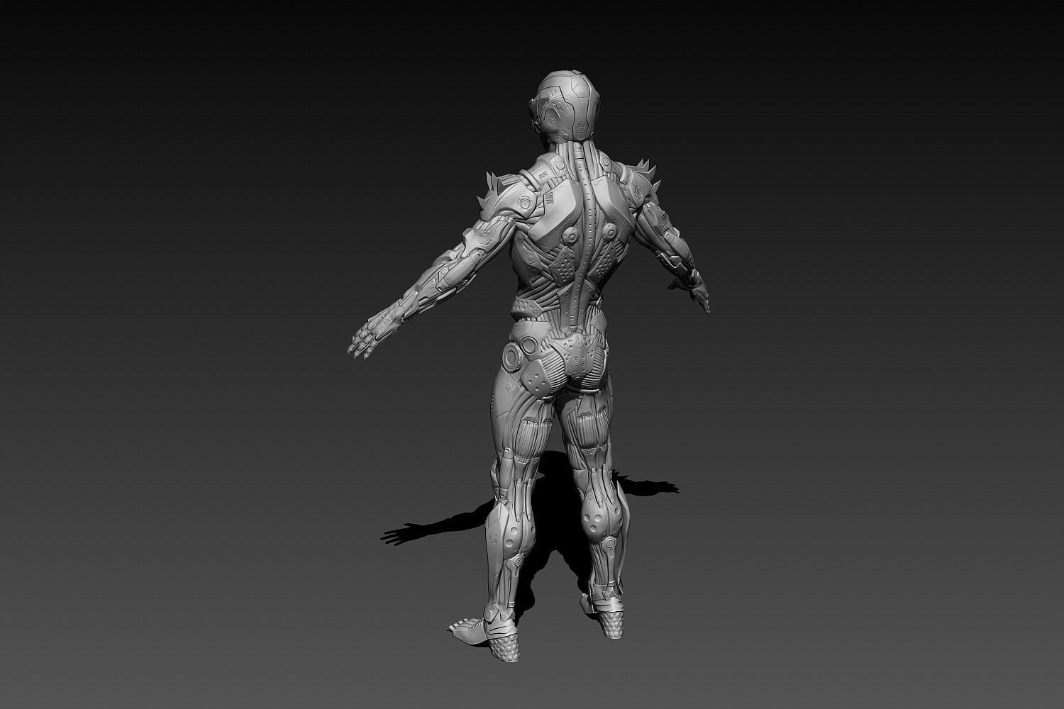 Sci-fi Character V2 3D model_9