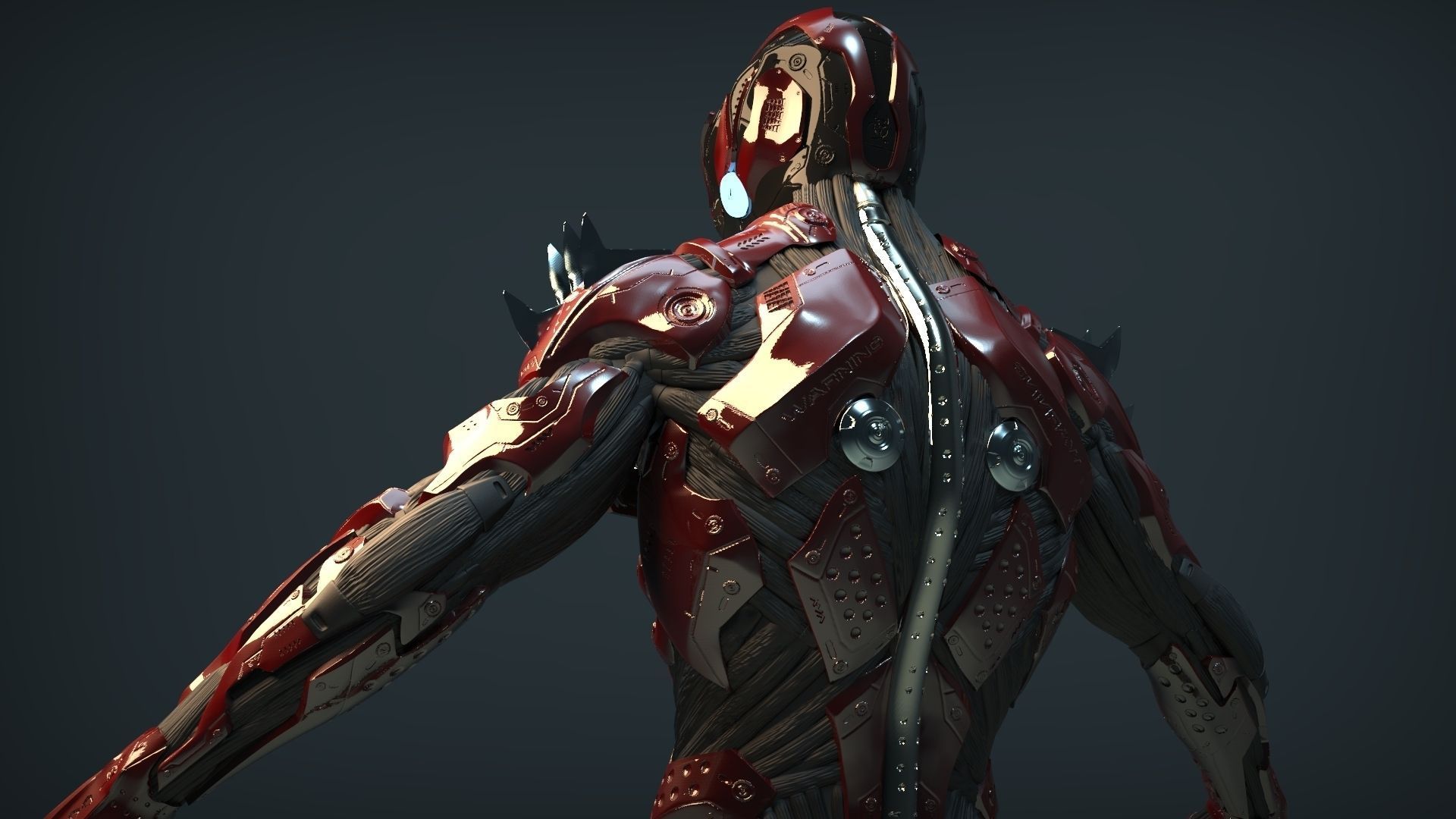 Sci-fi Character V2 3D model_5