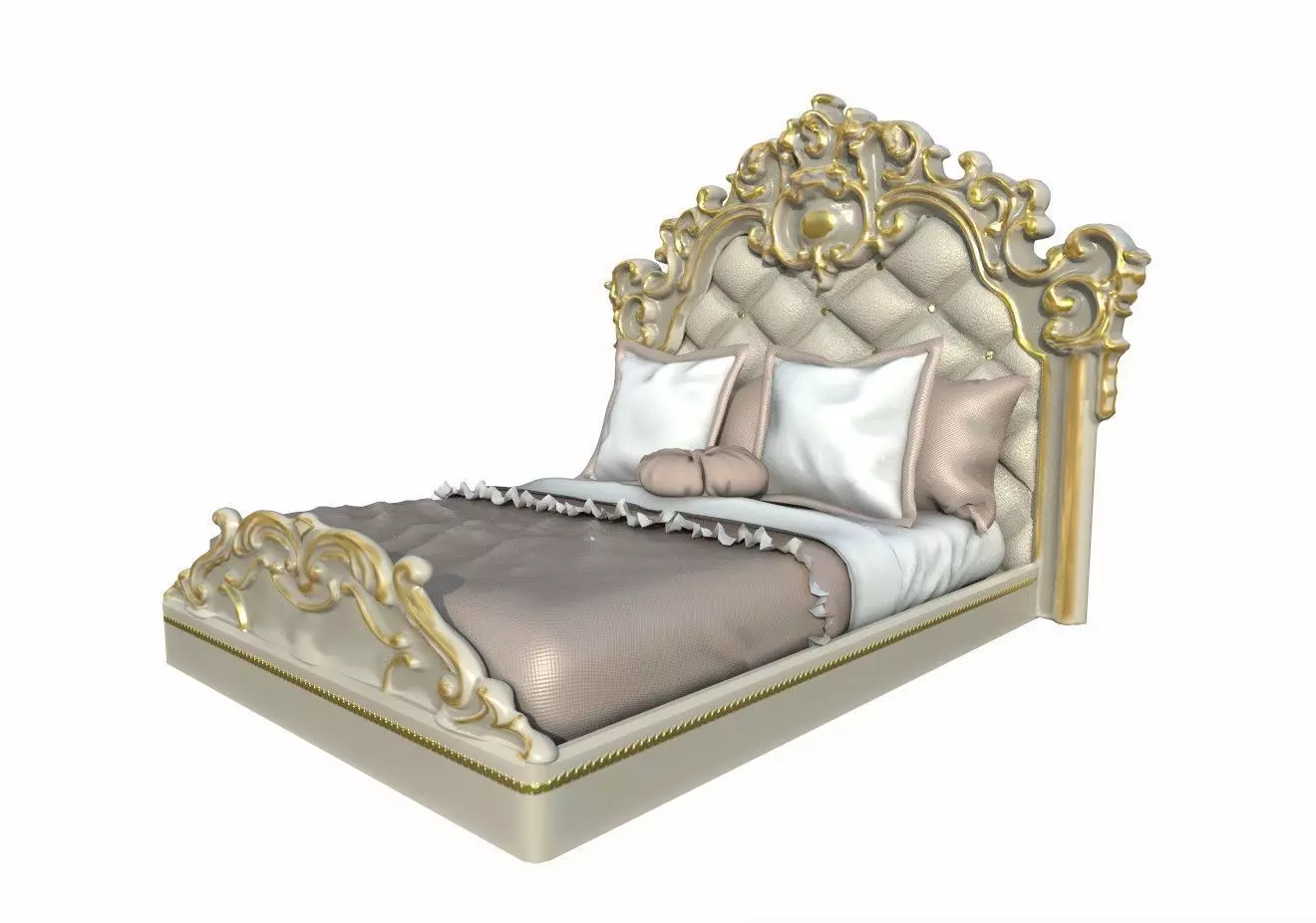 BEDROOM ANCIENT 3D model