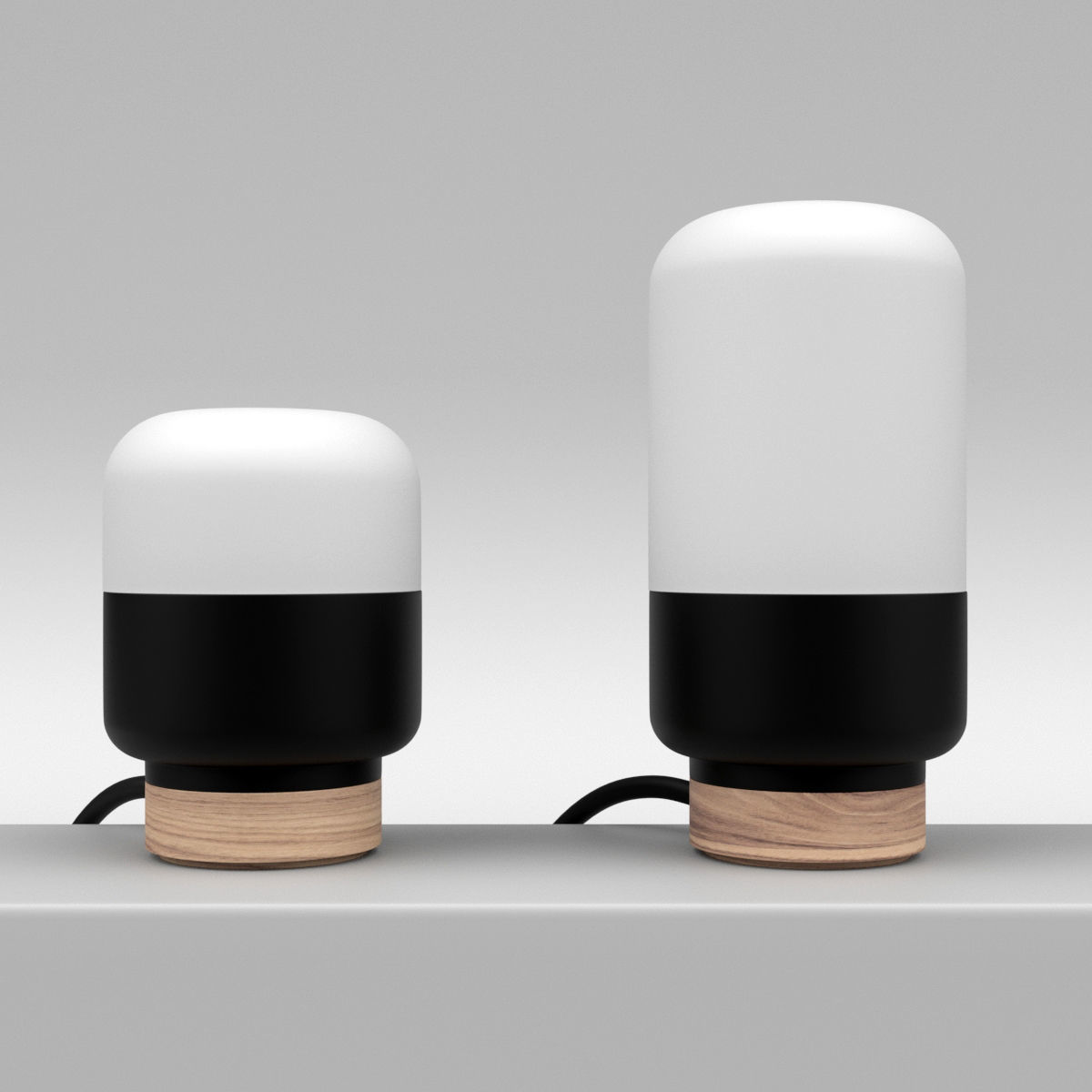 Ohm Pendant and Table Lamp Collection 3D model_3