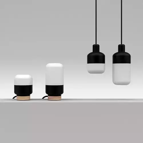 Ohm Pendant and Table Lamp Collection